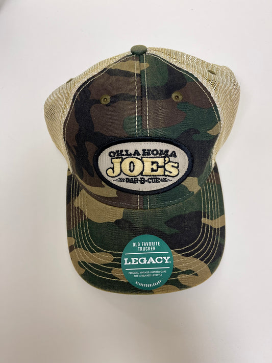 Oklahoma Joe's Camo Trucker Hat