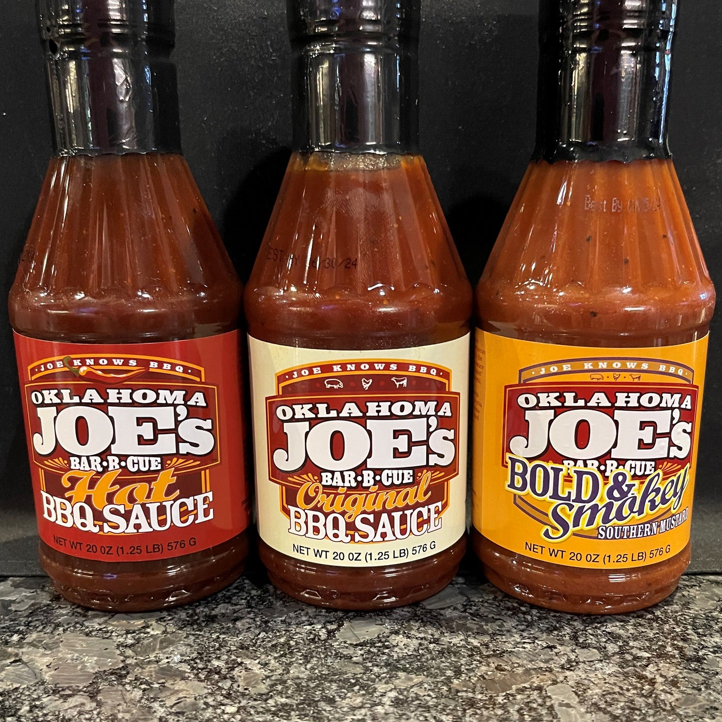 Oklahoma Joe's 3 pack BBQ Sauce