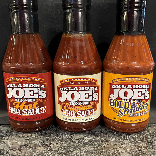 Oklahoma Joe's 3 pack BBQ Sauce